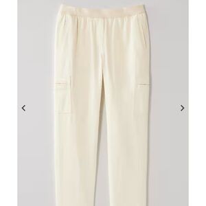 J. Jill Twill Knit-Waist Slim-Leg Pants